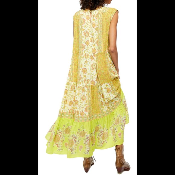 Free People Hanalei Bay Lace-up Midi Dress - Picture 2 of 13